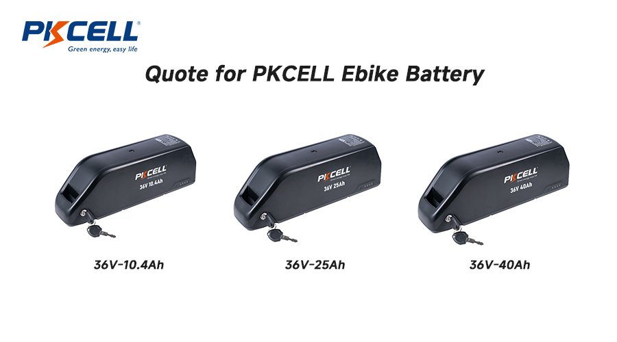 Pkcell ebike battery
