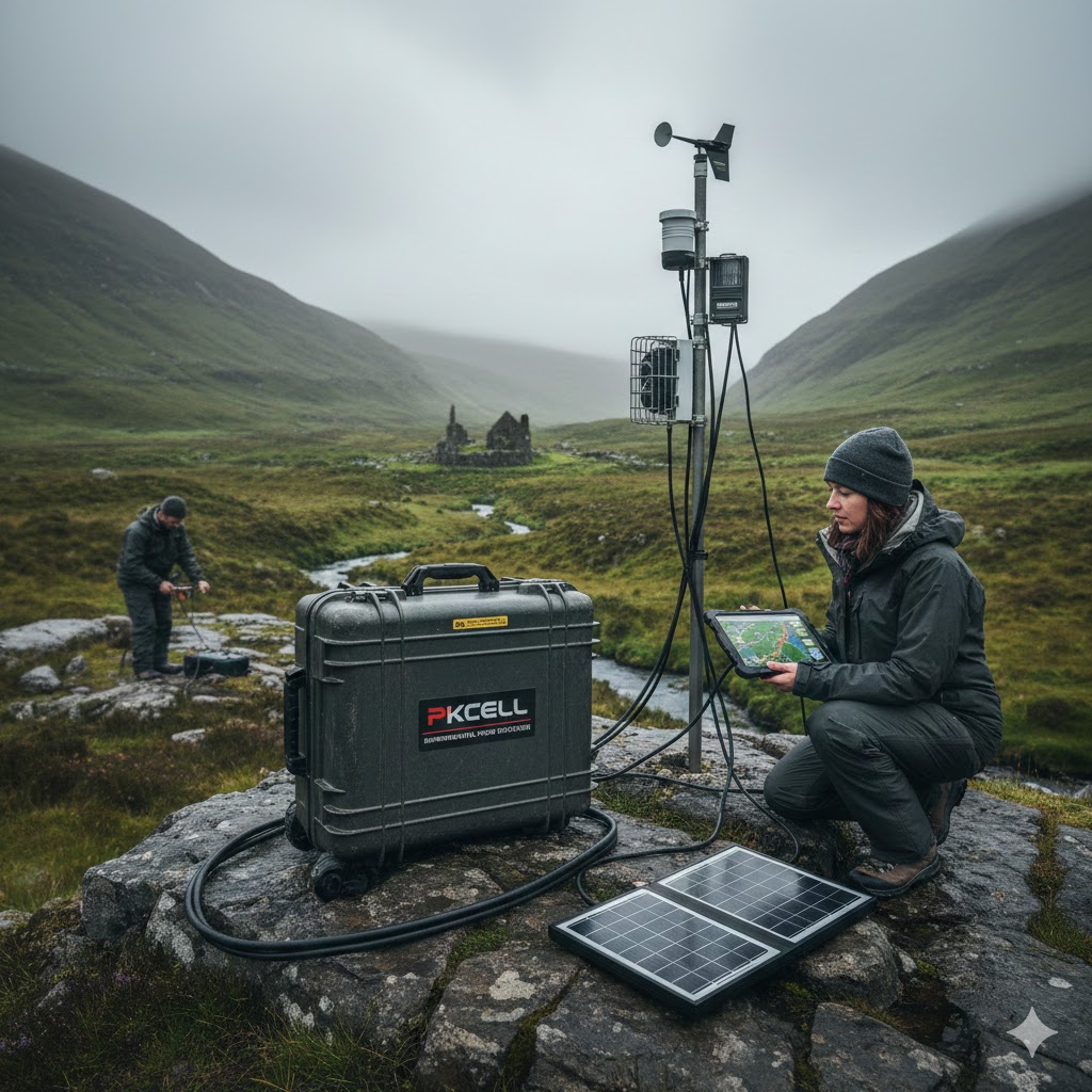 battery for environment monitor