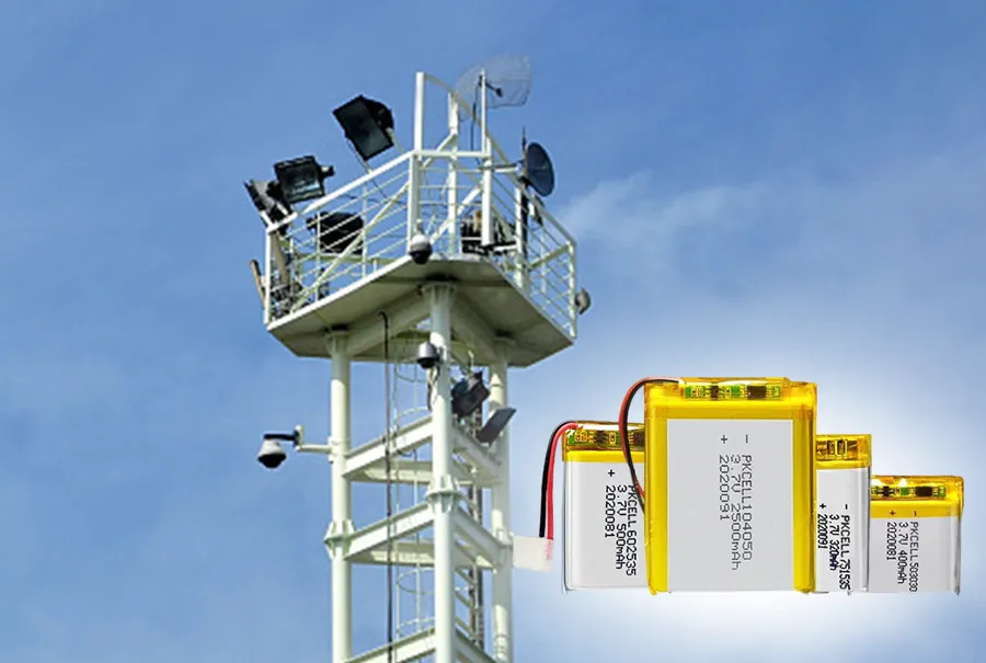 Remotely monitor base station batteries