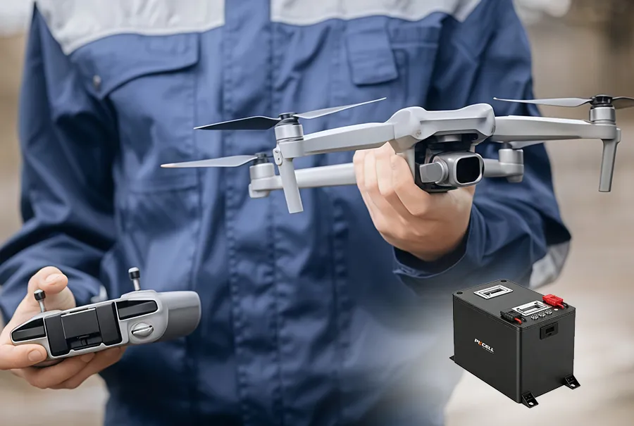 Specialized drone batteries